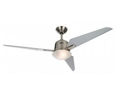 Energiespar Deckenventilator Eco Aviatos 132 BN Silber