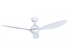 Energiespar Deckenventilator Romina Weiß mit LED