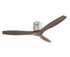 Energiespar Deckenventilator Stem dunkles Holz