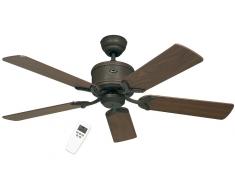 Energiespar Deckenventilator Eco Elements Braun Antik