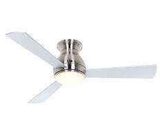 Deckenventilator Eco Pallas 116 cm BN Silber / Kirsche mit LED