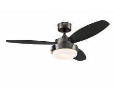 Deckenventilator Alloy Gun Metal 105 cm mit Licht