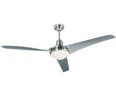 Deckenventilator MIRAGE Chrom / Silber mit Fernbedienung