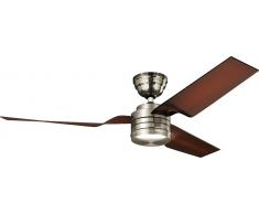 Deckenventilator Hunter FLIGHT 132 cm Chrom mit Wandschalter