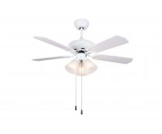 Deckenventilator Skua 132 cm Weiß mit Beleuchtung