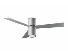 Design Deckenventilator Formentera Grau inklusive Leuchte 132 cm von LEDS-C4 (120 Volt)