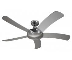 Deckenventilator FALCETTO 132 cm Alu ohne Steuerung
