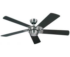 Deckenventilator Rotary Chrom ohne Steuerung