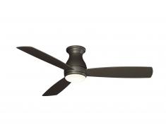 Outdoor Deckenventilator Hugh Wet 132 cm Grau mit LED