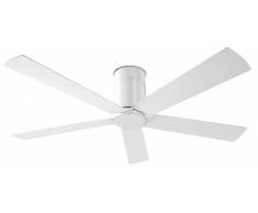 Deckenventilator Rodas Weiß mit Verlängerungsset 132 cm