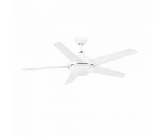 Deckenventilator Ovni Weiß inklusive Leuchte 132 cm