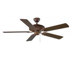 Deckenventilator CENTURION Bronze 132 cm mit Zugschalter