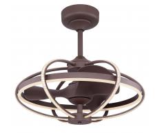 Deckenventilator Simona Coffee 64 cm mit LED