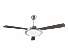 Design Deckenventilator Bahia Nickel satiniert inklusive Leuchte 132 cm von LEDS-C4