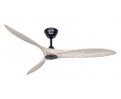 Deckenventilator Eco Airscrew Schwarz / Weiß gebürstet
