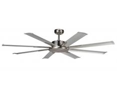 Energiespar Deckenventilator Albatross Nickel 165 cm