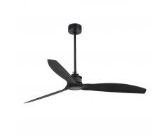 Energiespar Deckenventilator Just Fan Schwarz