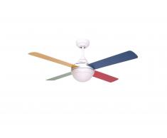 Deckenventilator BALLOO Bunt 122 cm mit Licht