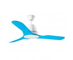 Deckenventilator Tiga Blau 132 cm mit LED Beleuchtung