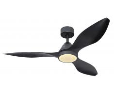 Deckenventilator Maggie Schwarz 132 cm mit LED