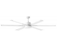 Energiespar Deckenventilator Albatross Weiß 214 cm mit LED