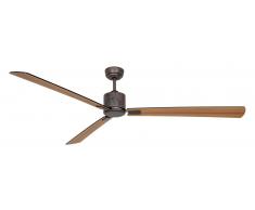 Deckenventilator Eco Neo III 180 BZ Schwarz / Teak