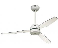 Deckenventilator Libelle 132 cm Weiß ohne Steuerung
