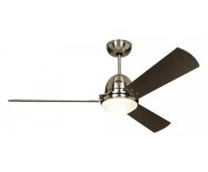 Deckenventilator LIBECCIO Chrom ohne Steuerung