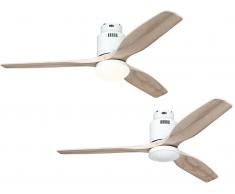 Deckenventilator Aerodynamix Weiß / Holz