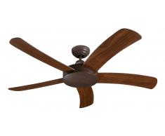 Deckenventilator FALCETTO 132 cm Braun mit Fernbedienung