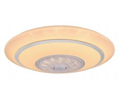 Deckenventilator Rosario Weiß 77 cm mit LED