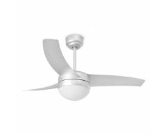 Deckenventilator Easy Grau inklusive Leuchte 105 cm von Faro