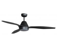 Deckenventilator Triumph Schwarz 132 cm mit LED Leuchte