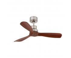 Deckenventilator Mini Lantau Nickel Walnuss 107 cm
