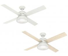 Deckenventilator Loki Weiß 132 cm mit Licht