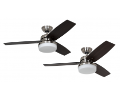 Deckenventilator Hunter Galileo 122 cm Chrom mit Licht