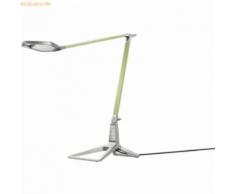 Leitz Schreibtischlampe Style LED, dimmbar, grün, Standfuß, USB, App-steuerbar