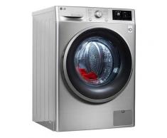 LG Waschmaschine F 14WM 8TN4, 8 kg, 1400 U/Min, silber, 24 Monate gesetzl. Gewährleistung, A+++