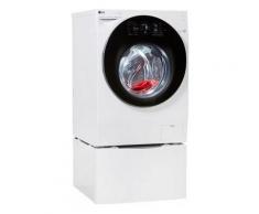LG Waschtrockner F 6WD 128TWIN = F 16WD 128GH + T 7WM 2Mini, A, 12 kg / 8 kg, 1.600 U/Min, weiß, 24 Monate gesetzl. Gewährleistung