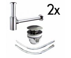 Waschtisch- Anschluss Spar- Set 2x