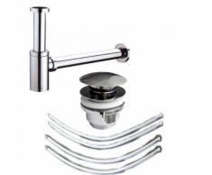Waschtisch- Anschluss Spar- Set, 2x Hahnloch