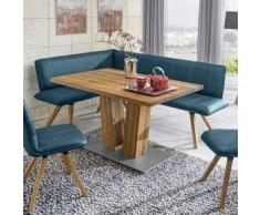 Niehoff CORINNA Eckbank rechts B: 2100 H: 900 T: 1550 mm, wildeiche/atlantic 4419-47-984