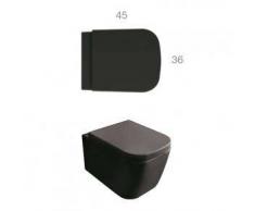 Globo STONE / CLASSIC 45.36 Wand-WC L: 45 B: 36 cm schwarz matt SSS03AR
