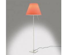 Luceplan Costanza D13 t. Stehleuchte, Dimmer Ø40 H: 120/160 cm geb. weiß/mystisches rosa 1D13NT000003+9D1301511724, EEK: A++