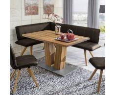 Niehoff CORINNA Eckbank rechts B: 2100 H: 900 T: 1550 mm, wildeiche/mokka 4419-47-981