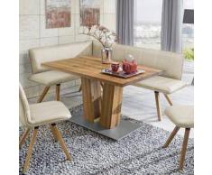 Niehoff CORINNA Eckbank rechts B: 2100 H: 900 T: 1550 mm, wildeiche/creme 4419-47-987