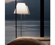 Luceplan Costanza D13 t. Stehleuchte mit Dimmer Ø 40 H: 120/160 cm, schwarz/weiß 1D13NT000017+1D13001NT002, EEK: A++