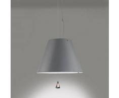 Luceplan Costanza LED D13sas L Pendelleuchte, Zug Ø 40 H: 250 cm alu/beton 1D13LSA00020+9D1301511705, EEK: A+