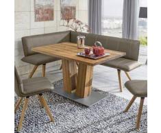 Niehoff CORINNA Eckbank rechts B: 2100 H: 900 T: 1550 mm, wildeiche/stein 4419-47-989