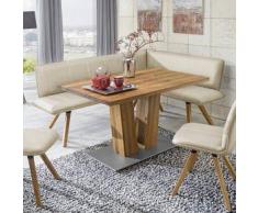 Niehoff CORINNA Eckbank links B: 2100 H: 900 T: 1550 mm, wildeiche/creme 4469-47-987